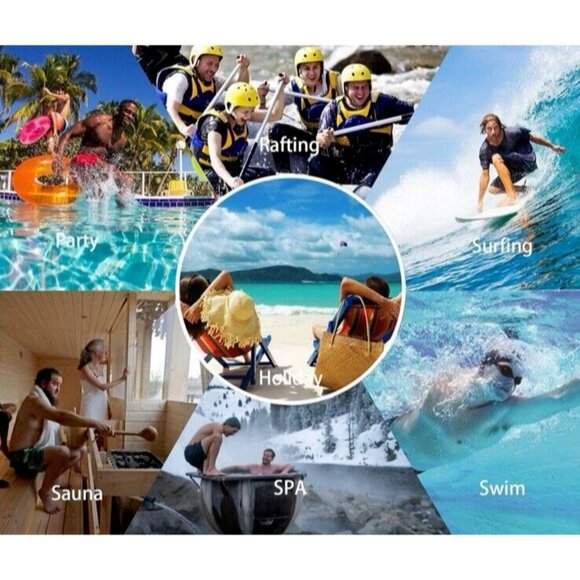 Dissolvable Swim Trunks In Water Prank Mens Swimming Shorts Size XXL, Navy Blue - Picture 5 of 5